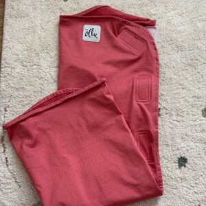 Olli Coral Baby Swaddle Blanket